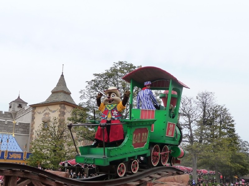 夢旅行 東京ディズニーランド編パート ディズニー ドリームス オン パレード ムービン オン ちゃんちゃんのたわごと